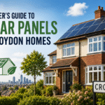 Solar panels installation on Croydon UK home rooftop Solar panels installation on Croydon UK home rooftop