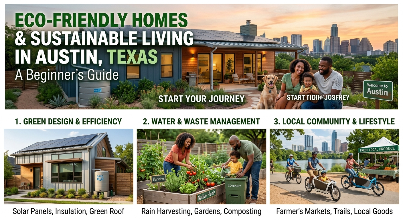 Eco-Friendly Homes and Sustainable Living in Austin, Texas: A Beginner’s Guide