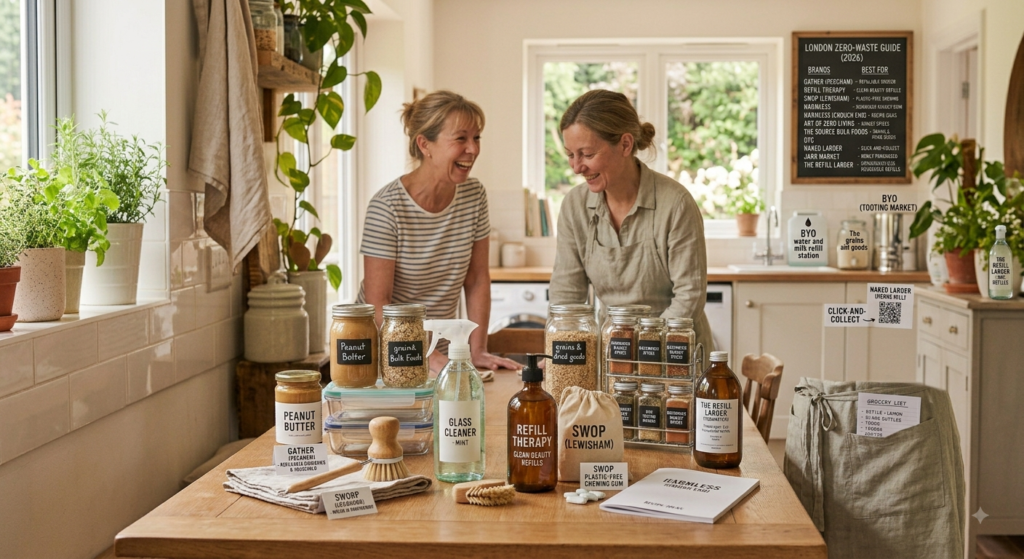 Zero-Waste Shops & Refill Stores in London