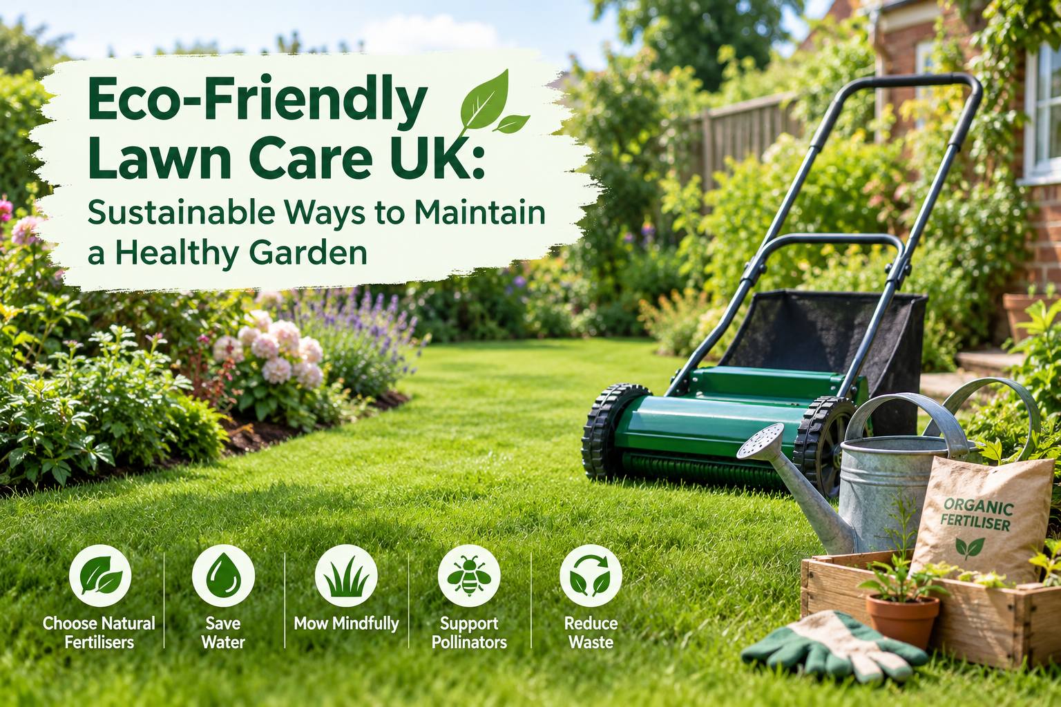 Eco-Friendly Lawn Care UK: Sustainable Ways to Maintain a Healthy Garden