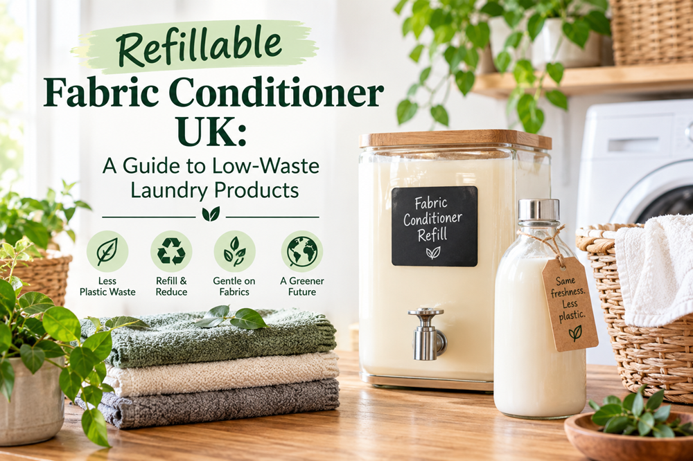 Refillable Fabric Conditioner UK: A Guide to Low-Waste Laundry Products