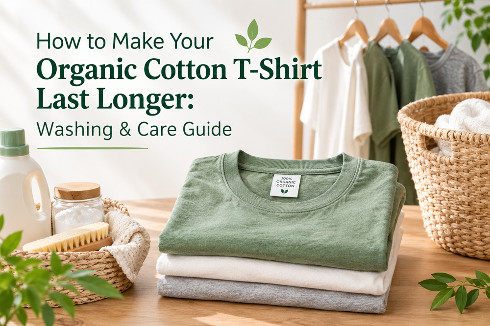 How to Make Your Organic Cotton T-Shirt Last Longer: Washing & Care Guide
