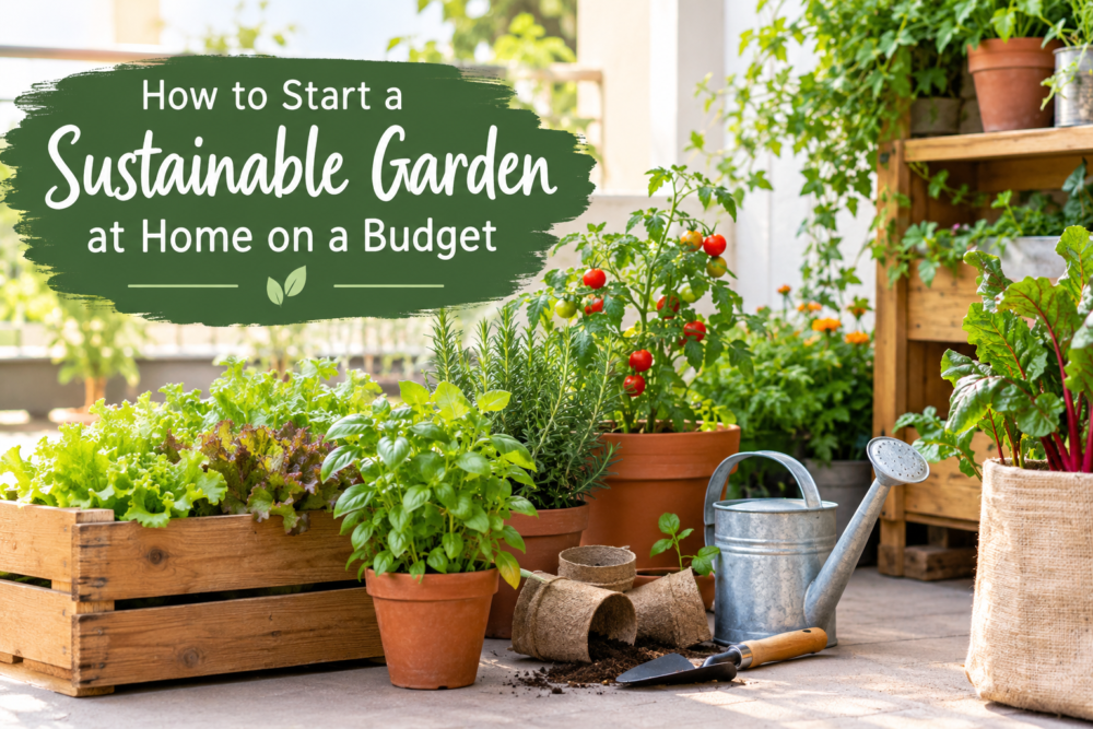 How to Start a Sustainable Garden at Home on a Budget