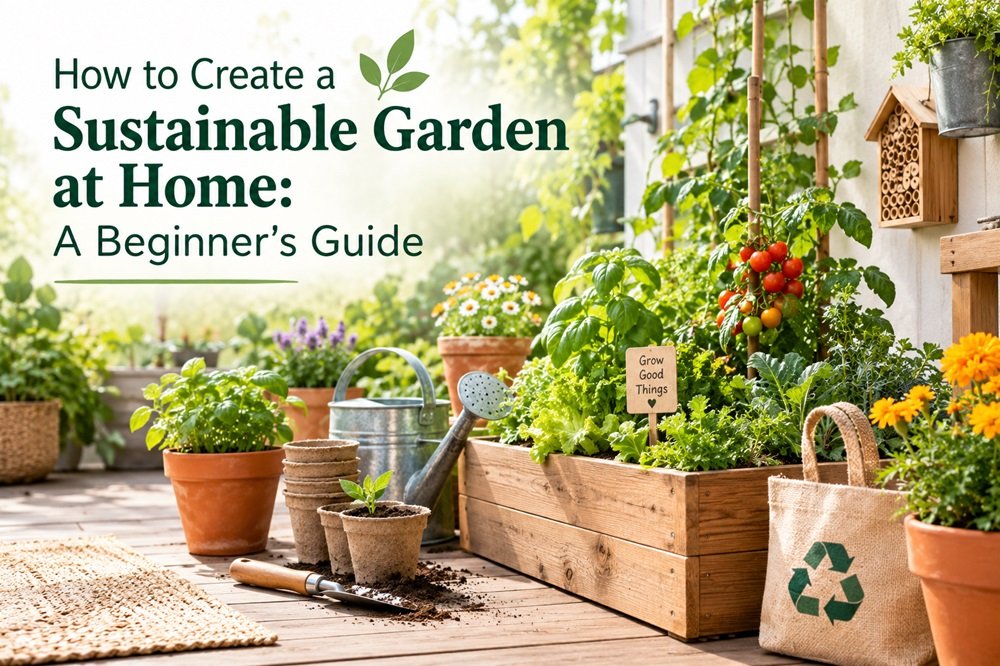 How to Create a Sustainable Garden at Home: A Beginner’s Guide