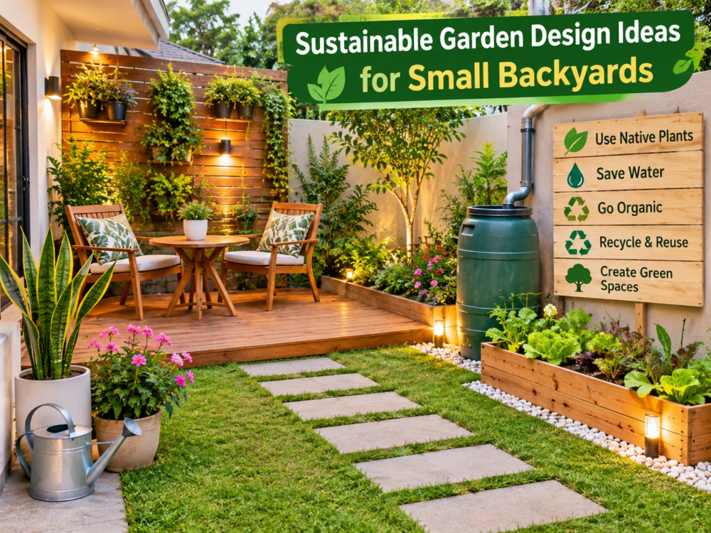 Sustainable Garden Design Ideas for Small Backyards