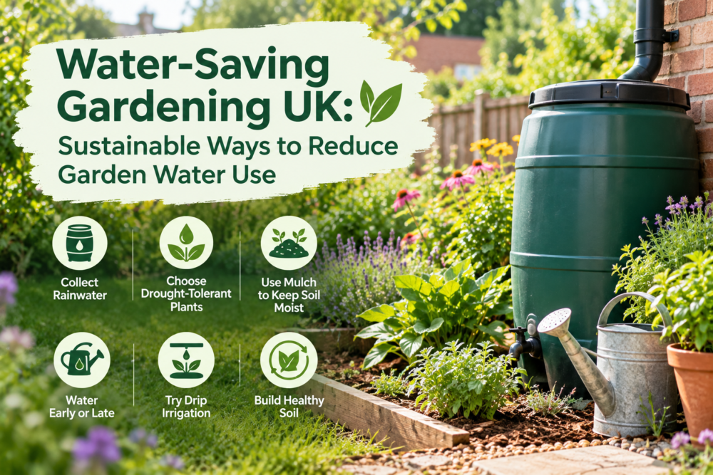 Water-Saving Gardening UK: Sustainable Ways to Reduce Garden Water Use