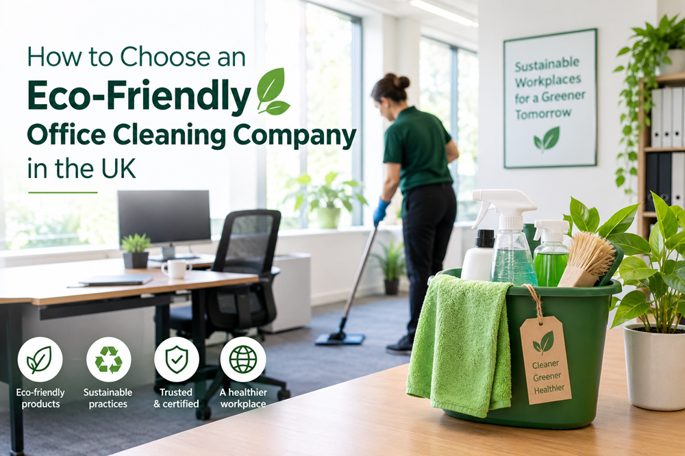 How to Choose an Eco-Friendly Office Cleaning Company in the UK