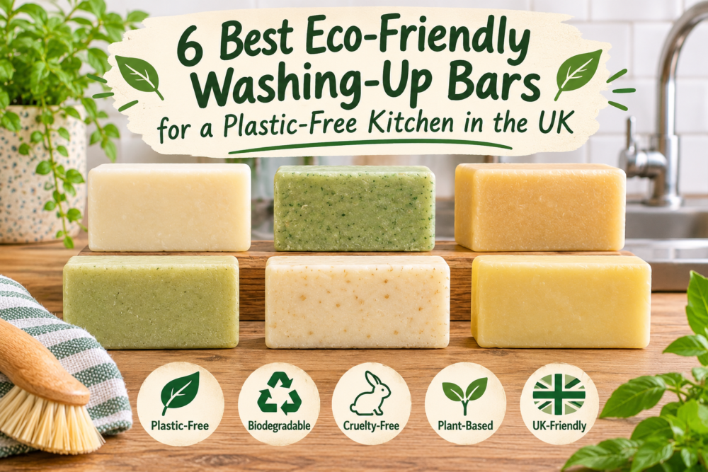 6 Best Eco-Friendly Washing-Up Bars for a Plastic-Free Kitchen in the UK
