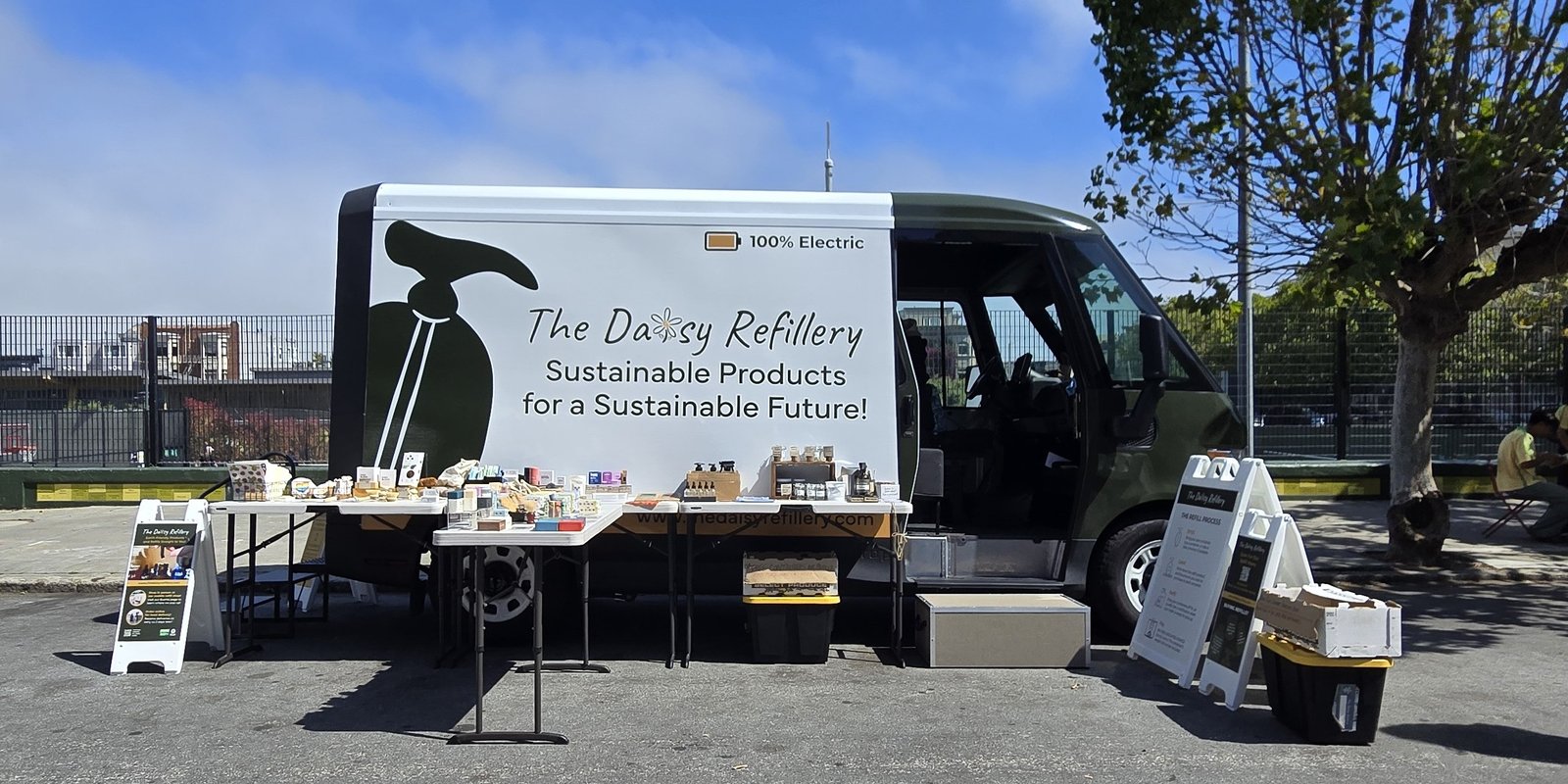 The Daisy Refillery – 100% Electric Mobile Refillery