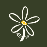 SquareLogo-DaisyHeadWithStem_KombuGreen.png